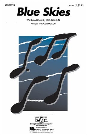 Blue Skies Choral Sheet Music | J.W. Pepper