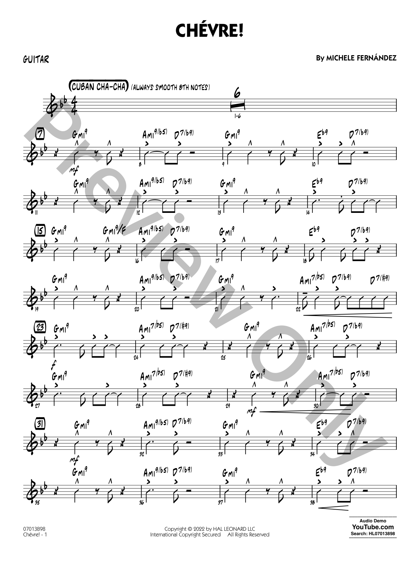 Chevre! Jazz Sheet Music | J.W. Pepper