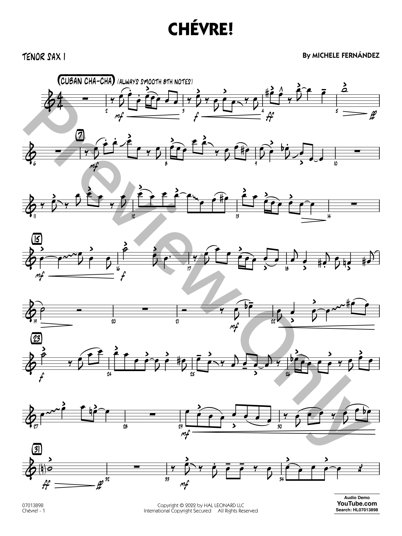 Chevre! Jazz Sheet Music | J.W. Pepper