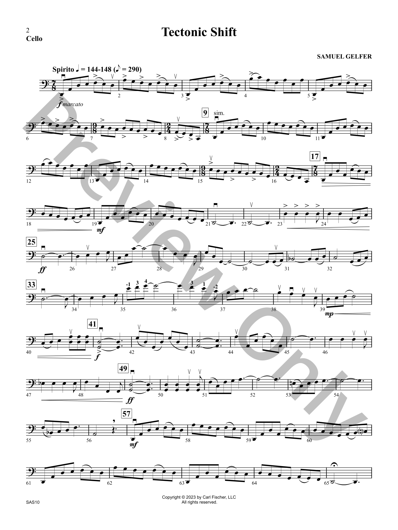Tectonic Shift Orchestra Sheet Music | J.W. Pepper
