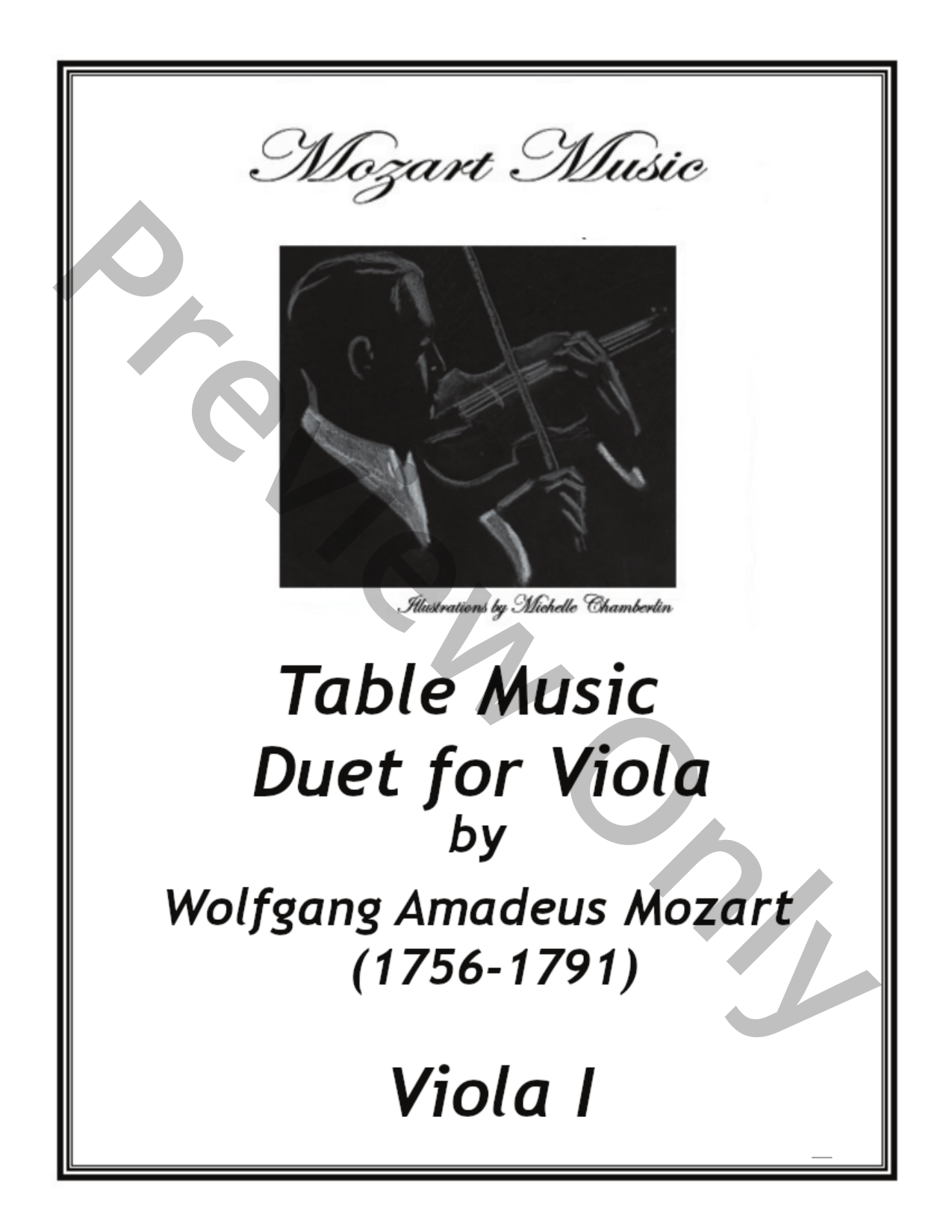 Table Music Duet Orchestra Sheet Music | J.W. Pepper