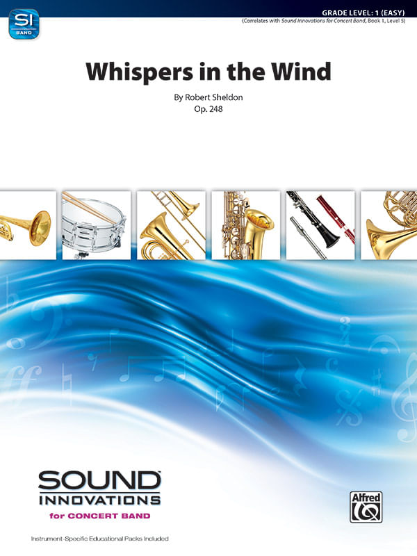 Whispers in the Wind Concert Band Sheet Music | J.W. Pepper