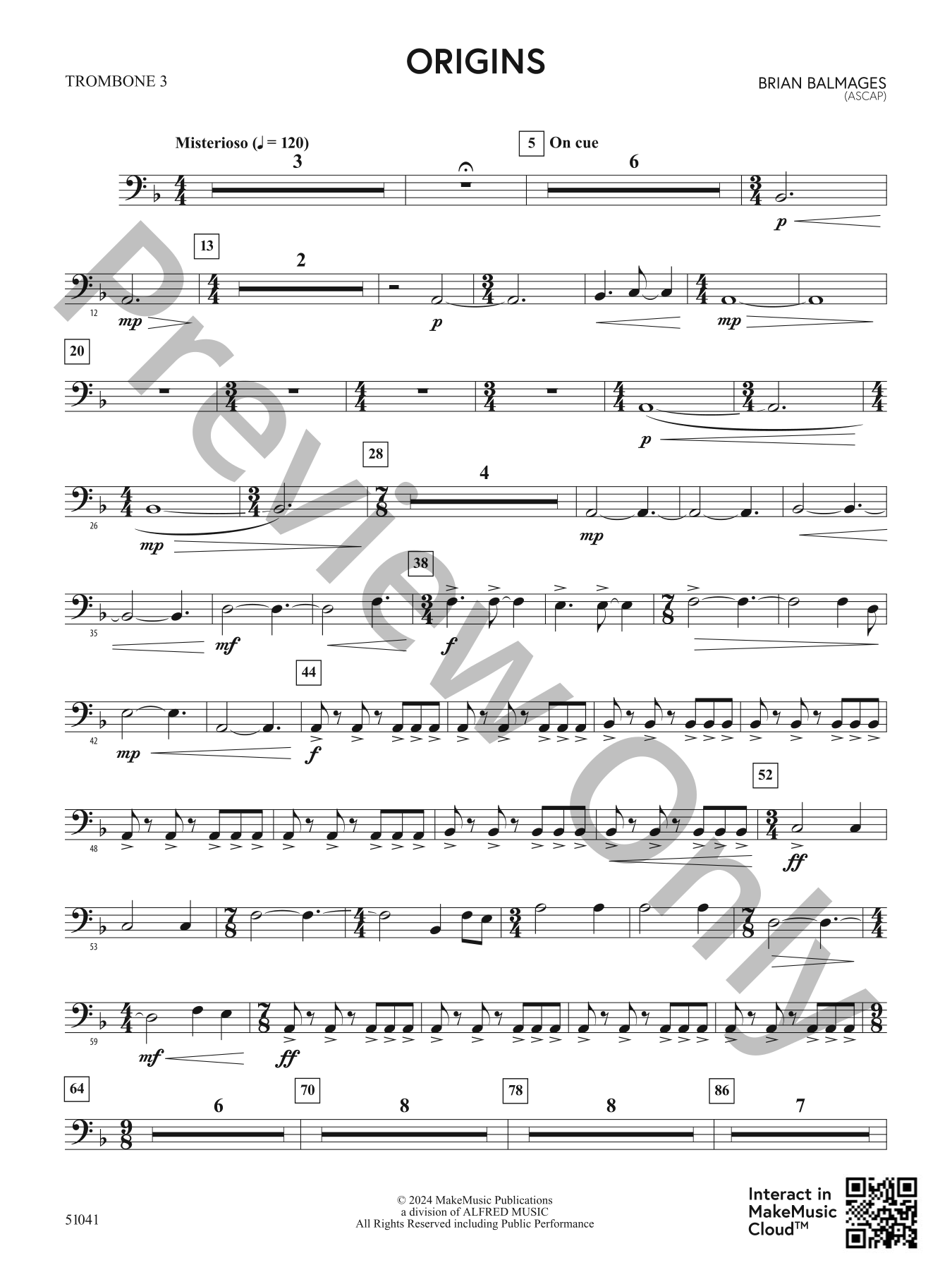 Origins Orchestra Sheet Music | J.W. Pepper
