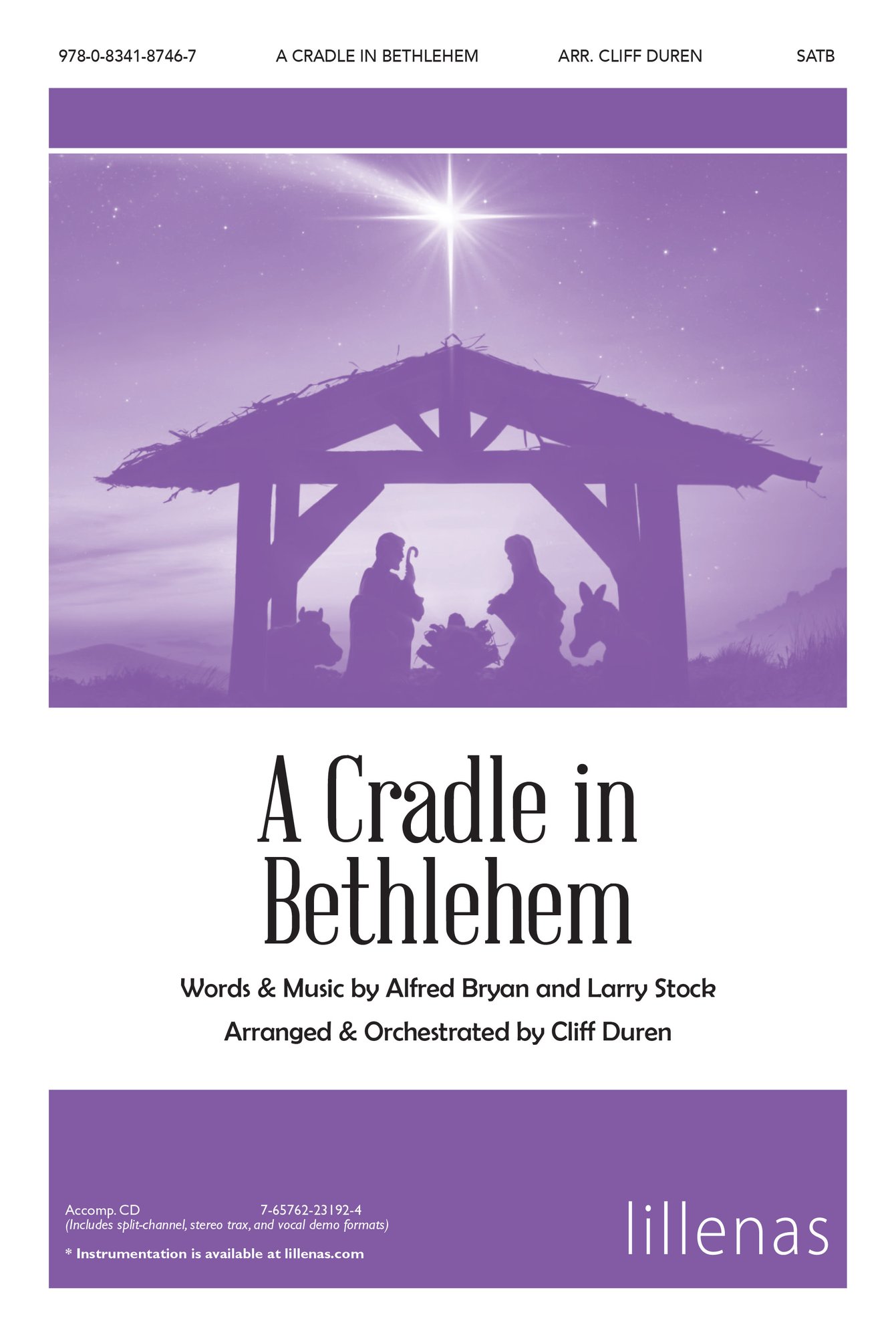 A Cradle in Bethlehem Choral Sheet Music | J.W. Pepper