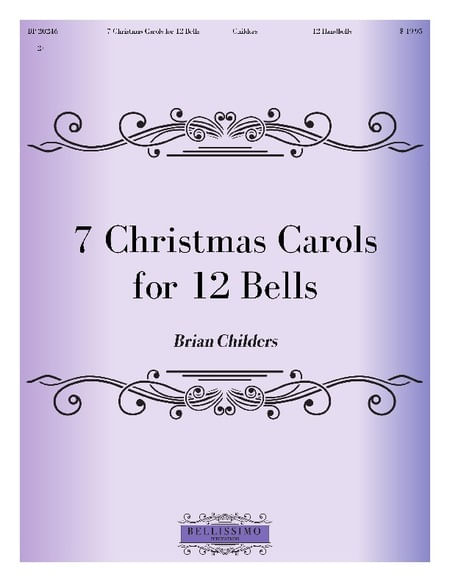 7 Christmas Carols For 12 Bells Handbell Sheet Music | J.W. Pepper
