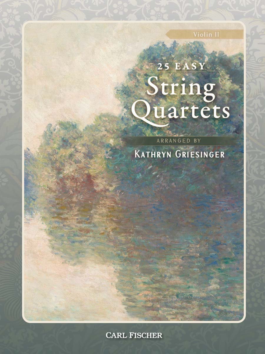 25 Easy String Quartets Sheet Music | J.W. Pepper