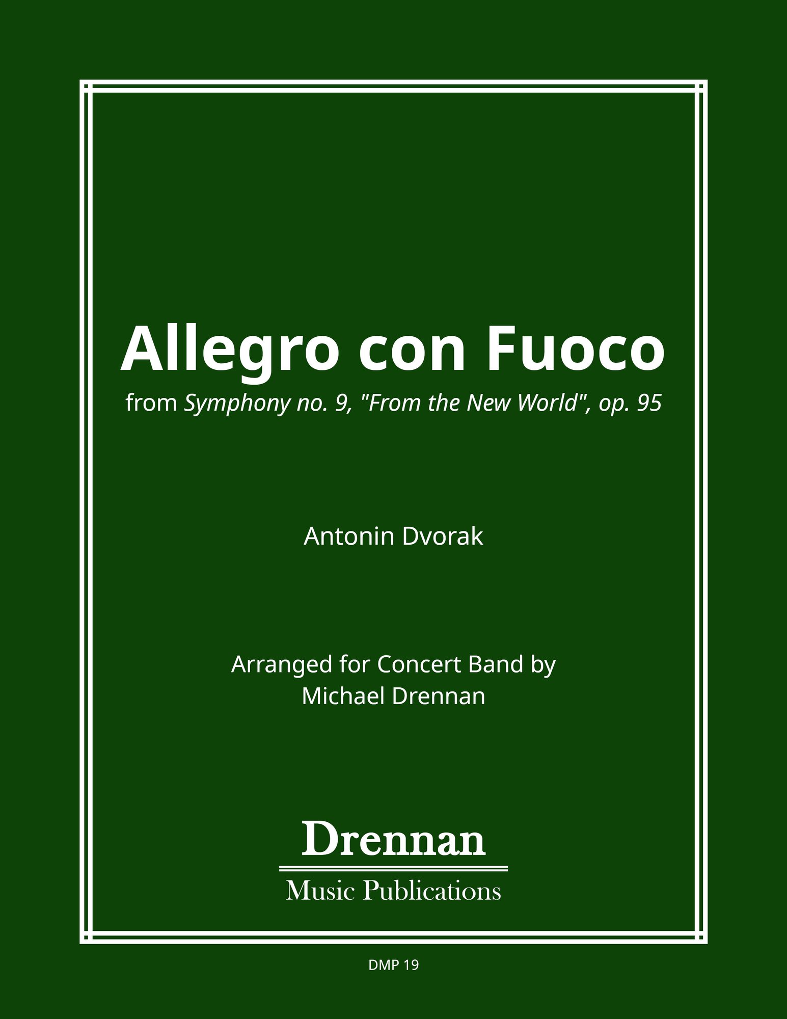 Allegro con Fuoco Concert Band Sheet Music | J.W. Pepper