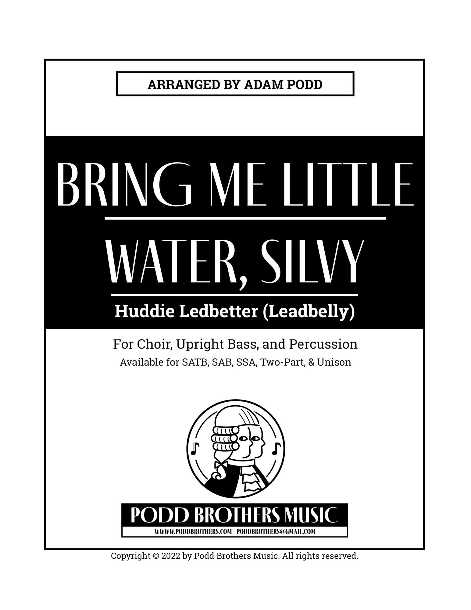 Bring Me Little Water, Silvy Choral Sheet Music | J.W. Pepper