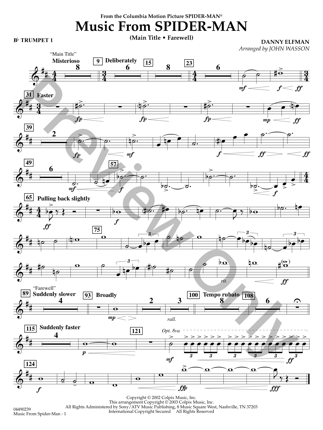 Spiderman | J.W. Pepper