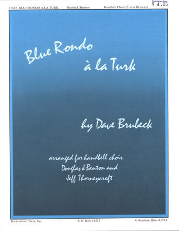 Blue Rondo a la Turk Handbell Sheet Music | J.W. Pepper