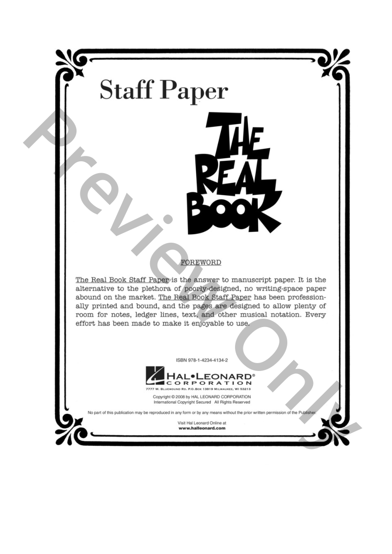 Staff Paper/Manuscript Paper: Nothing Better