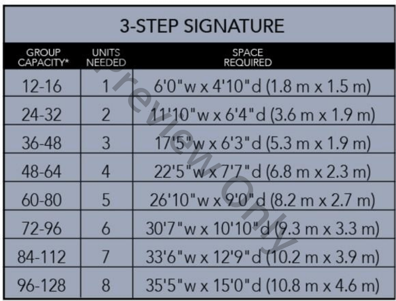 Signature Choral Riser - 3-Step Model | J.W. Pepper