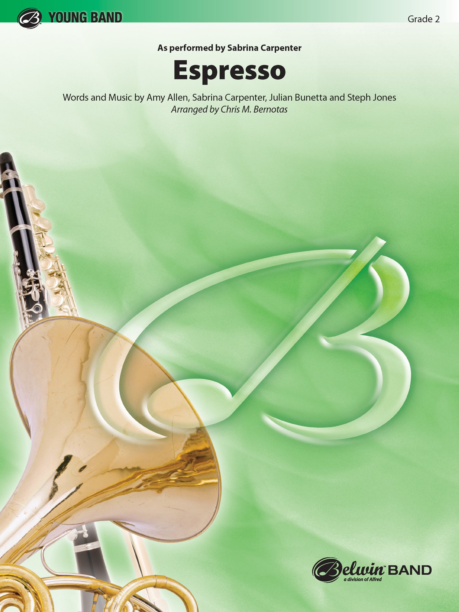 EVA SCHULZE KNABE（エヴァ　シュルツ　クナーベ） Espresso Concert Band Sheet Music | J.W. Pepper