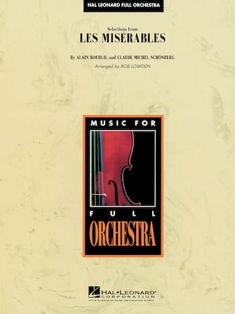 Selections from Les Miserables Orchestra Sheet Music | J.W. Pepper