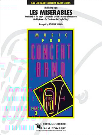 Les Miserables Concert Band Sheet Music | J.W. Pepper