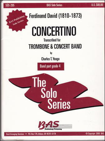 Concertino Op. 4 Concert Band Sheet Music | J.W. Pepper