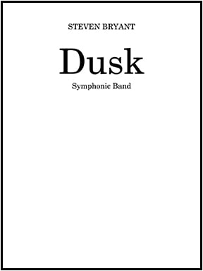 Dusk Concert Band Sheet Music | J.W. Pepper