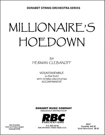 Millionaire's Hoedown Sheet Music | J.W. Pepper
