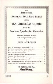 Appalachian christmas carols