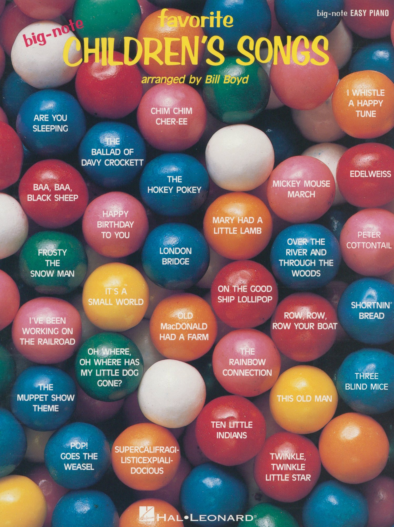 Favorite Childrens Songs-Big Note | J.W. Pepper