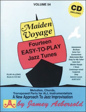 Jamey Aebersold Jazz, Volume 54 (Maiden Voyage) Sheet Music | J.W.
