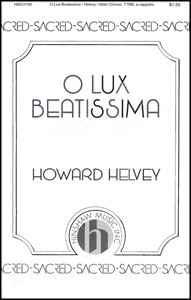 O Lux Beatissima Choral Sheet Music | J.W. Pepper