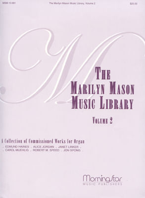 Marilyn Mason Music Library Vol 2 Organ Sheet Music J.W. Pepper