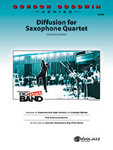 Diffusion for Saxophone Quartet Sheet Music | J.W. Pepper