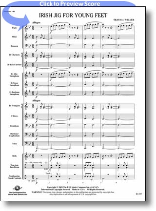 Irish Jig for Young Feet Concert Band Sheet Music | J.W. Pepper