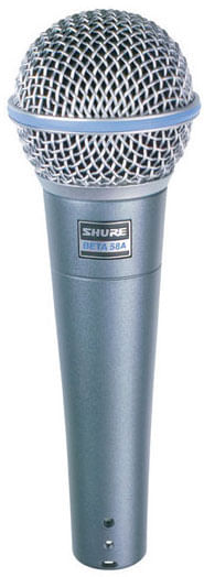 【新品未使用】SHURE BETA 58A ボーカルマイク BETA58A Shure Beta 58A Microphone | J.W. Pepper