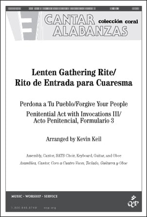 Lenten Gathering Rite Choral Sheet Music | J.W. Pepper