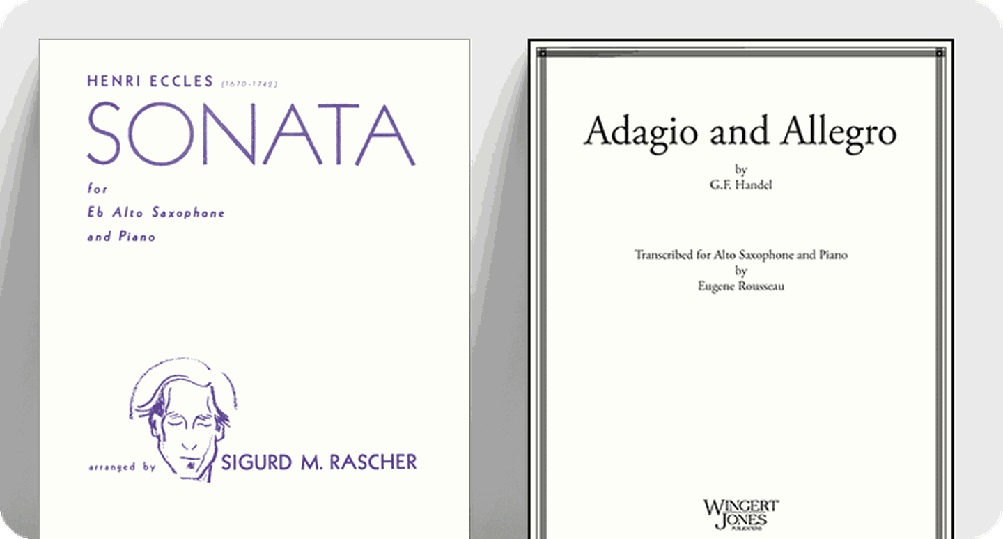  Walter Music and Capstone Fanfare sheet music front covers