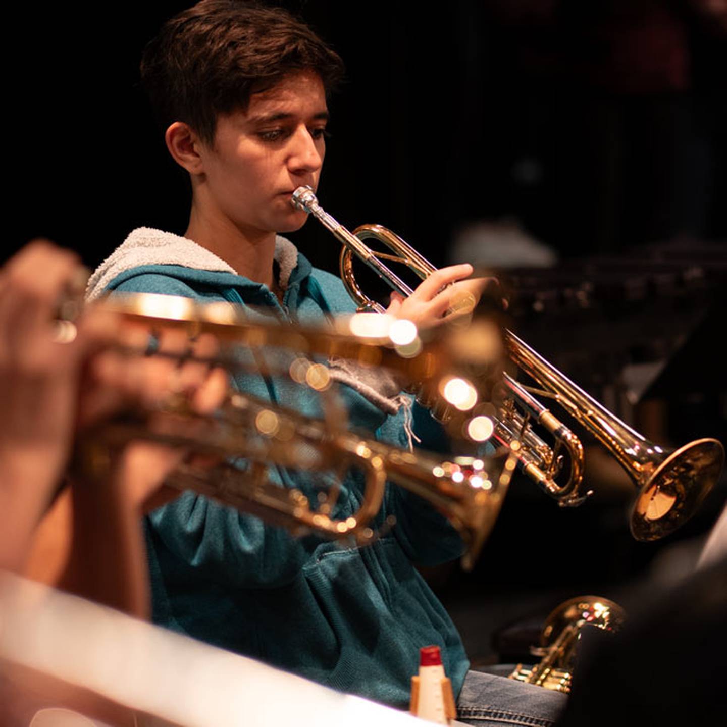 jazz band trumpet performer
