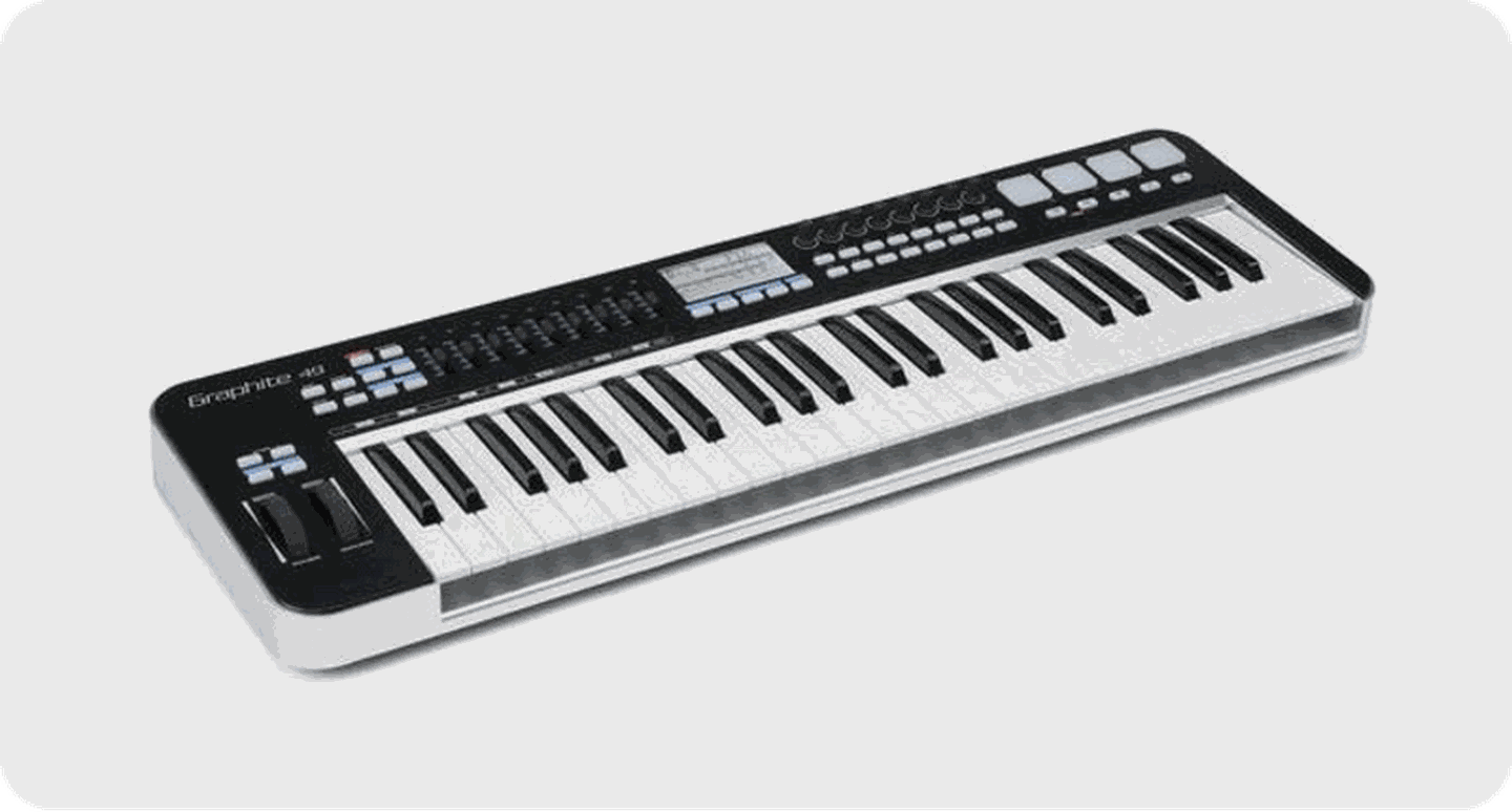 Samson Graphite 49 USB MIDI Keyboard.