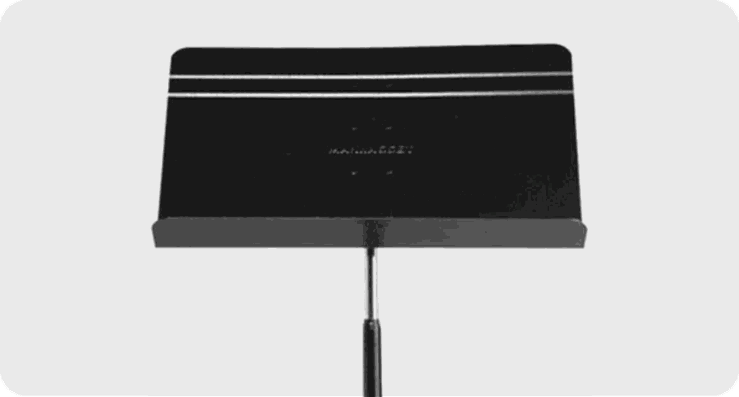 Manhassett model 48 symphony music stand.