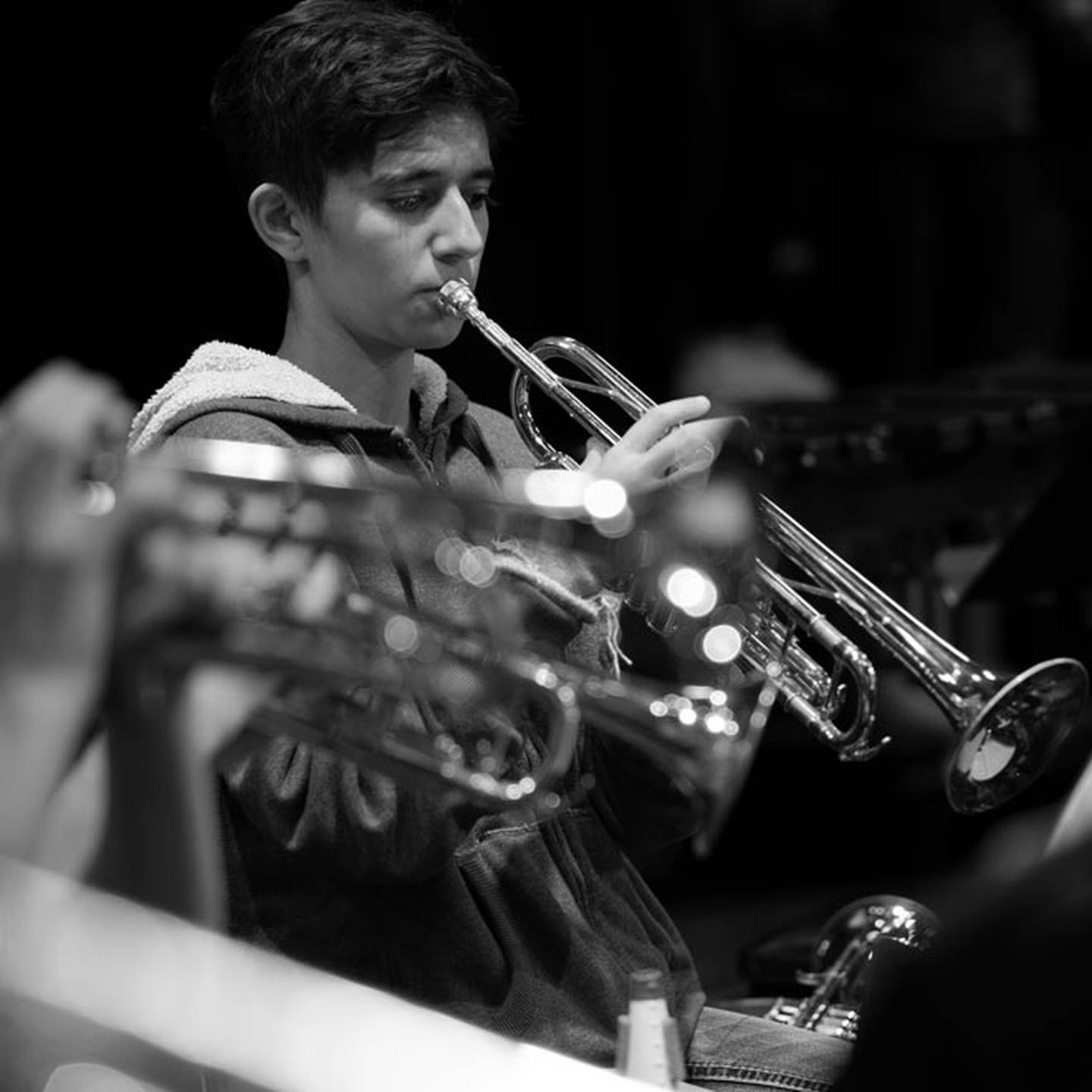 jazz band trumpet performer
