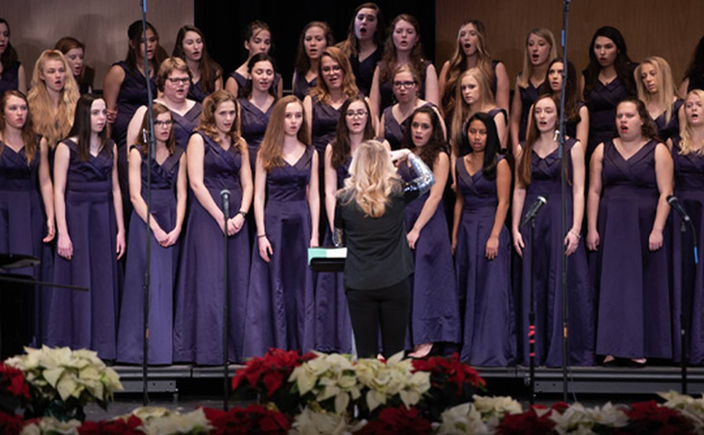 Womens choir holiday concert.