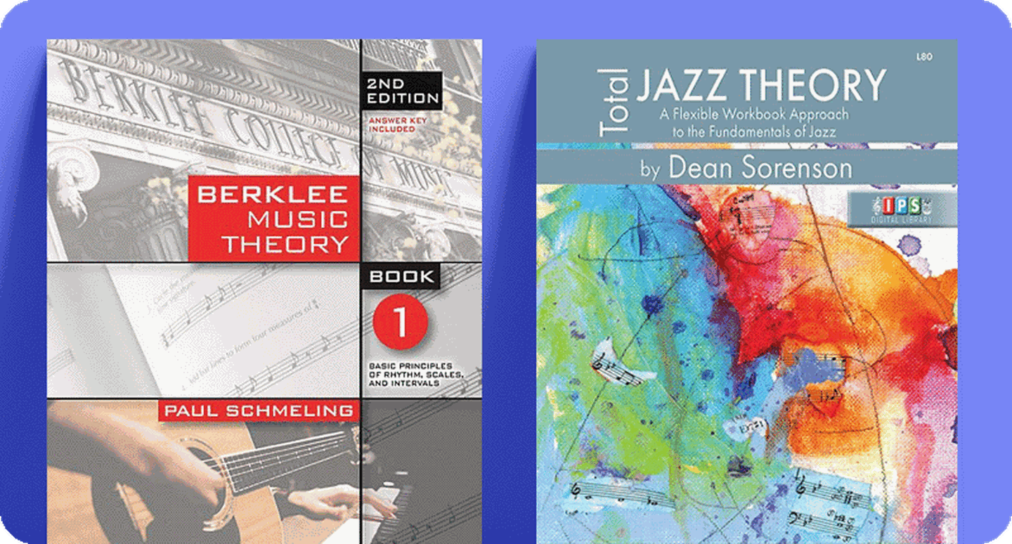 General music theory resources Berklee Music Theory and Total Jazz Theory.