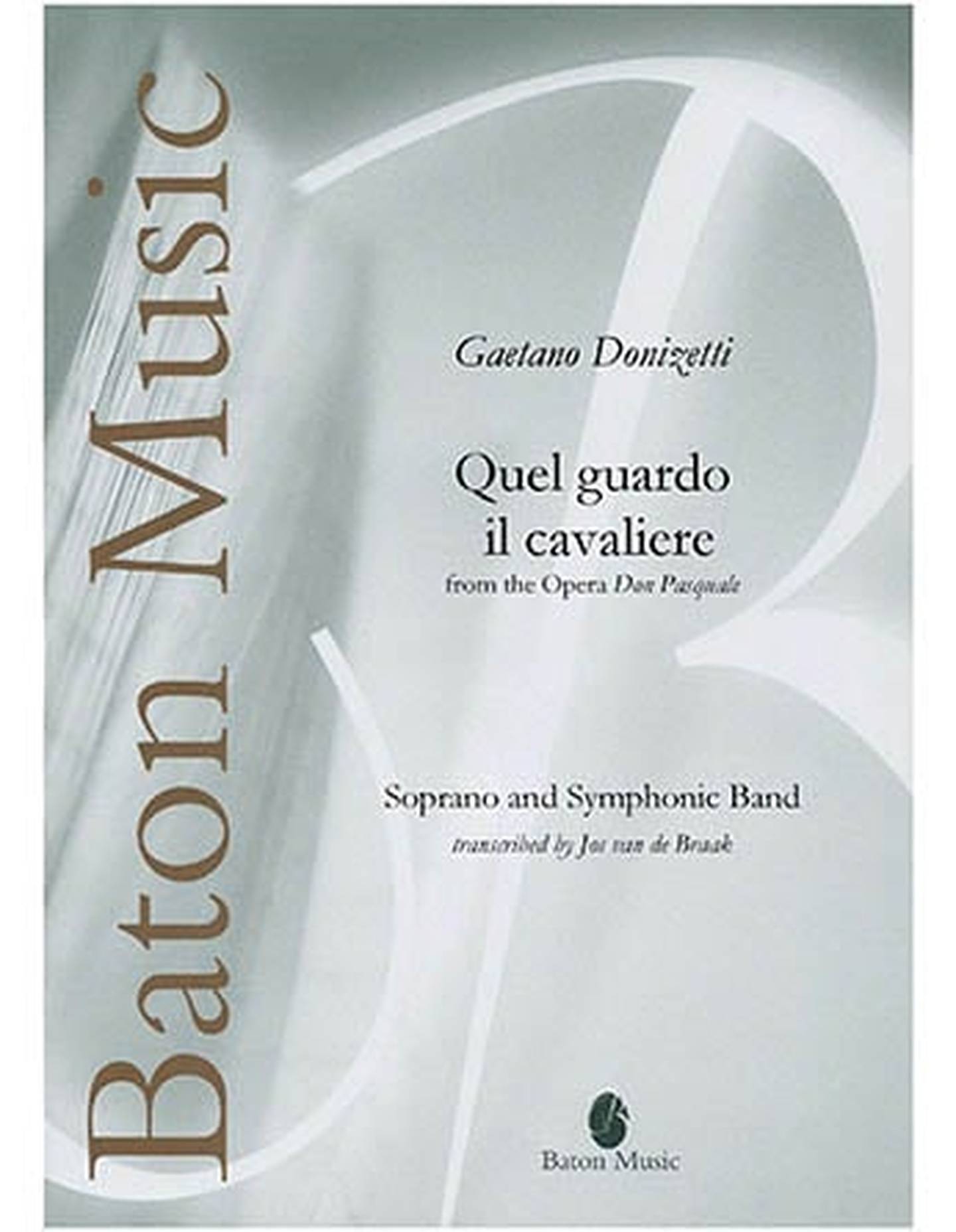 Quel guardo il cavaliere Concert Band Sheet Music | J.W. Pepper