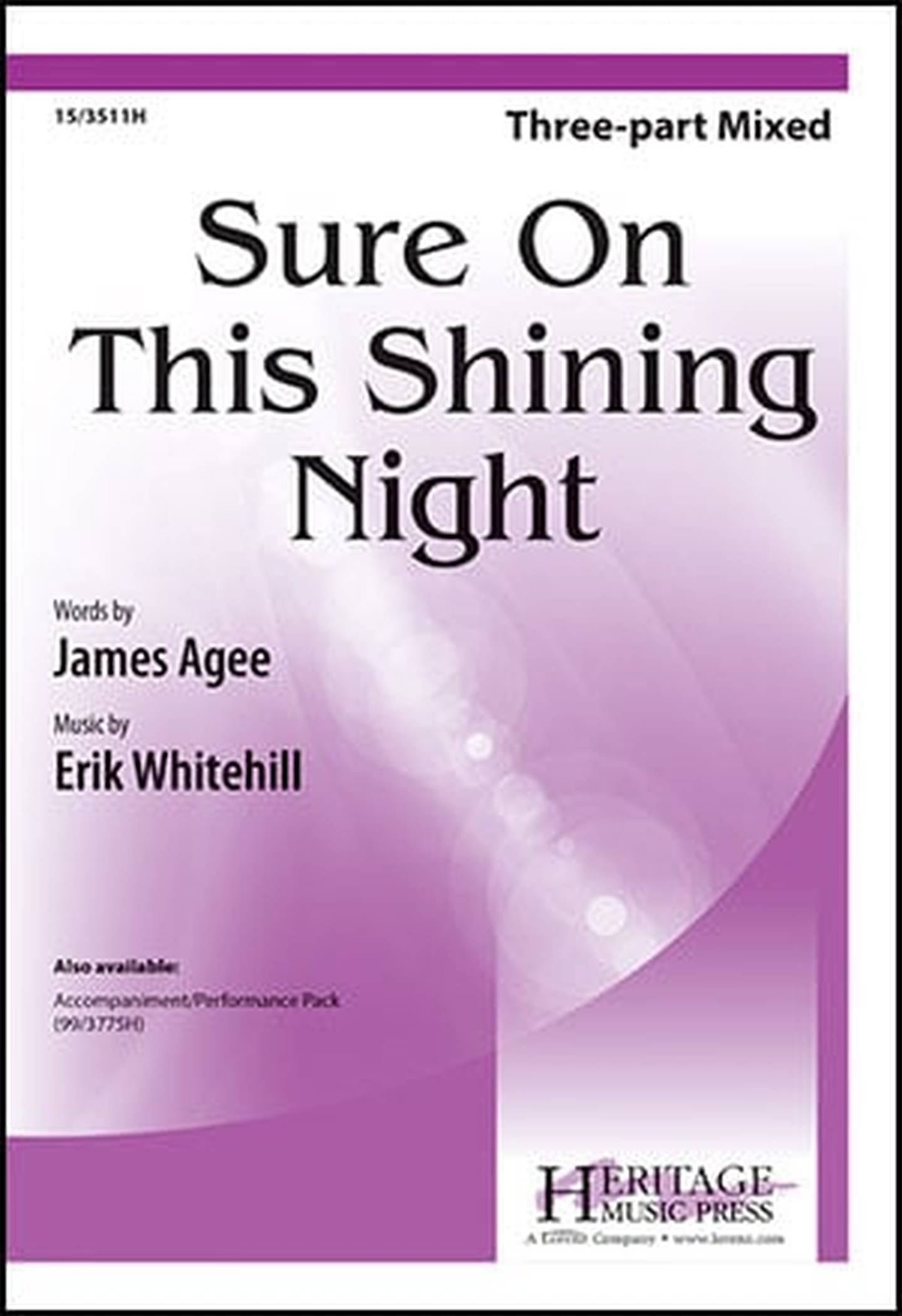Sure on This Shining Night Choral Sheet Music | J.W. Pepper