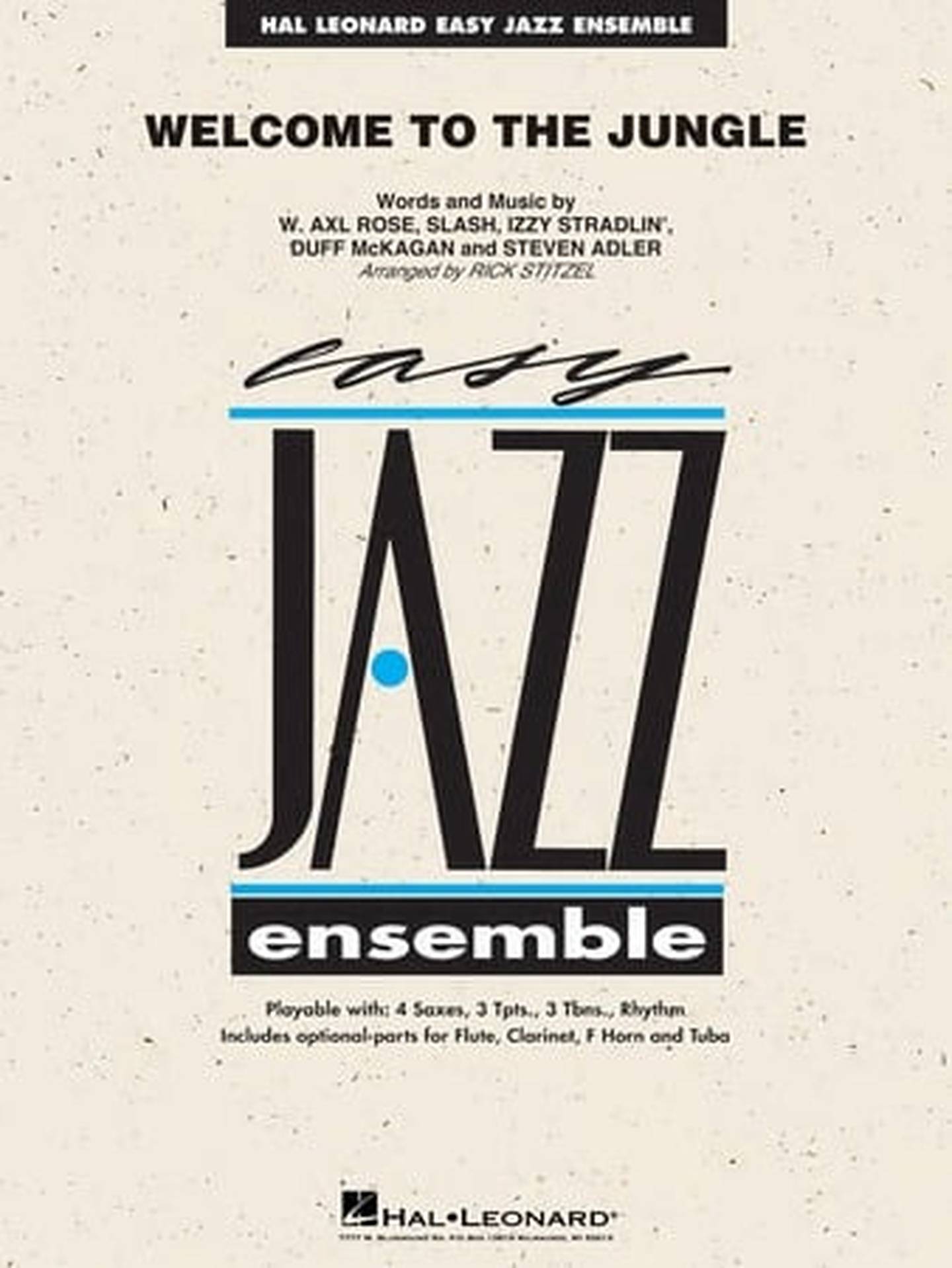 Welcome to the Jungle Jazz Sheet Music | J.W. Pepper