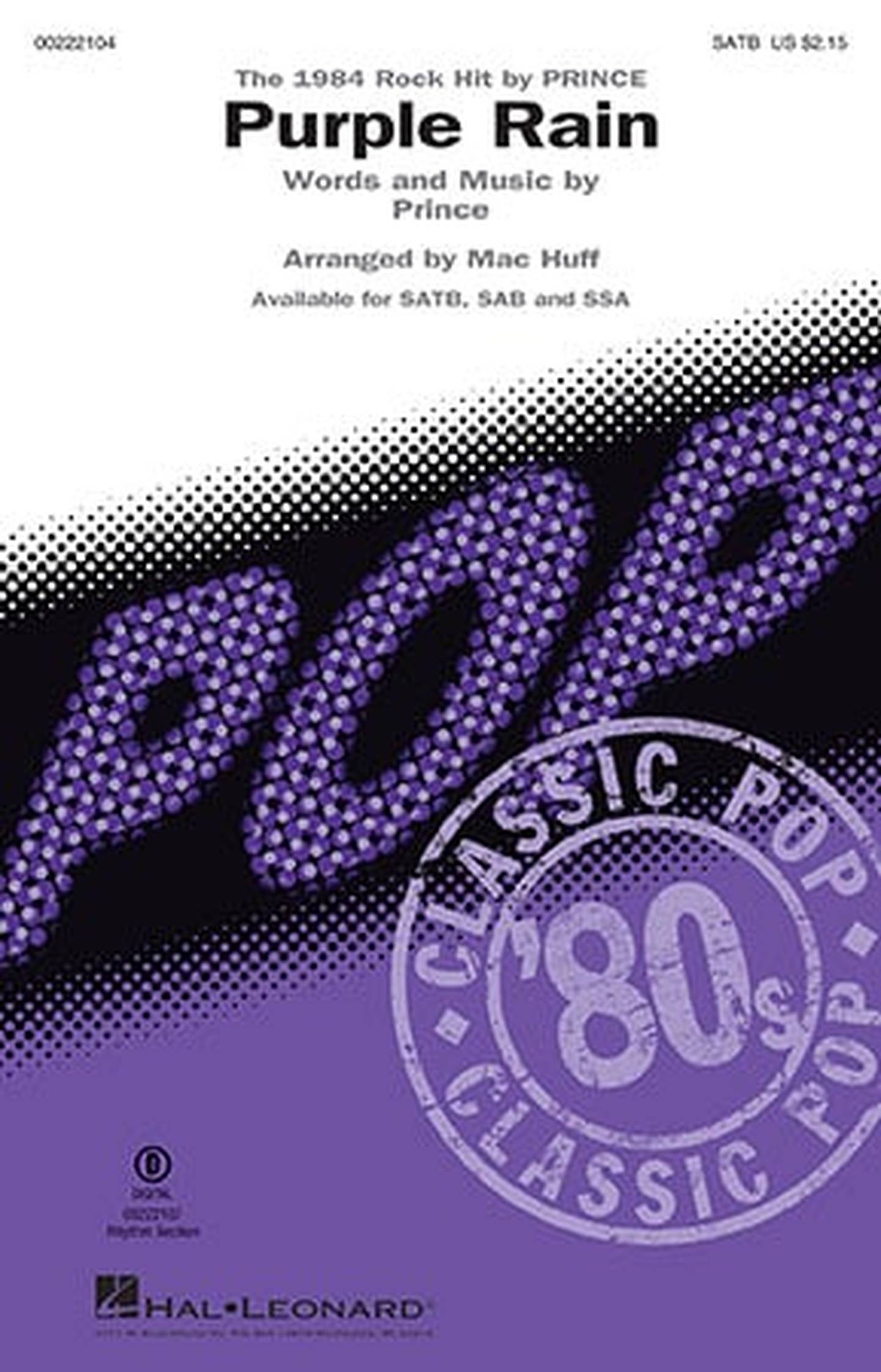 Purple Rain Choral Sheet Music | J.W. Pepper