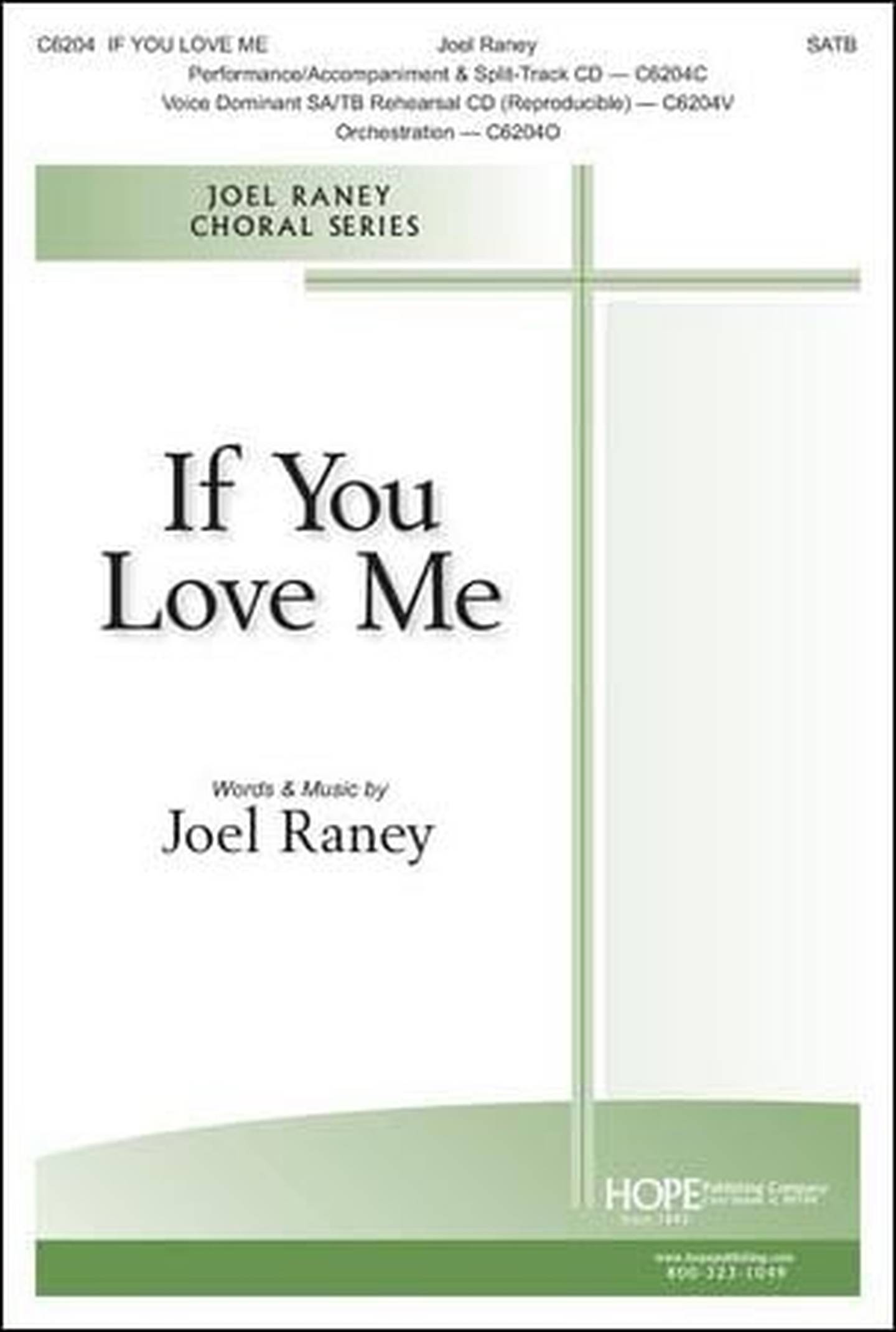 If You Love Me Choral Sheet Music | J.W. Pepper