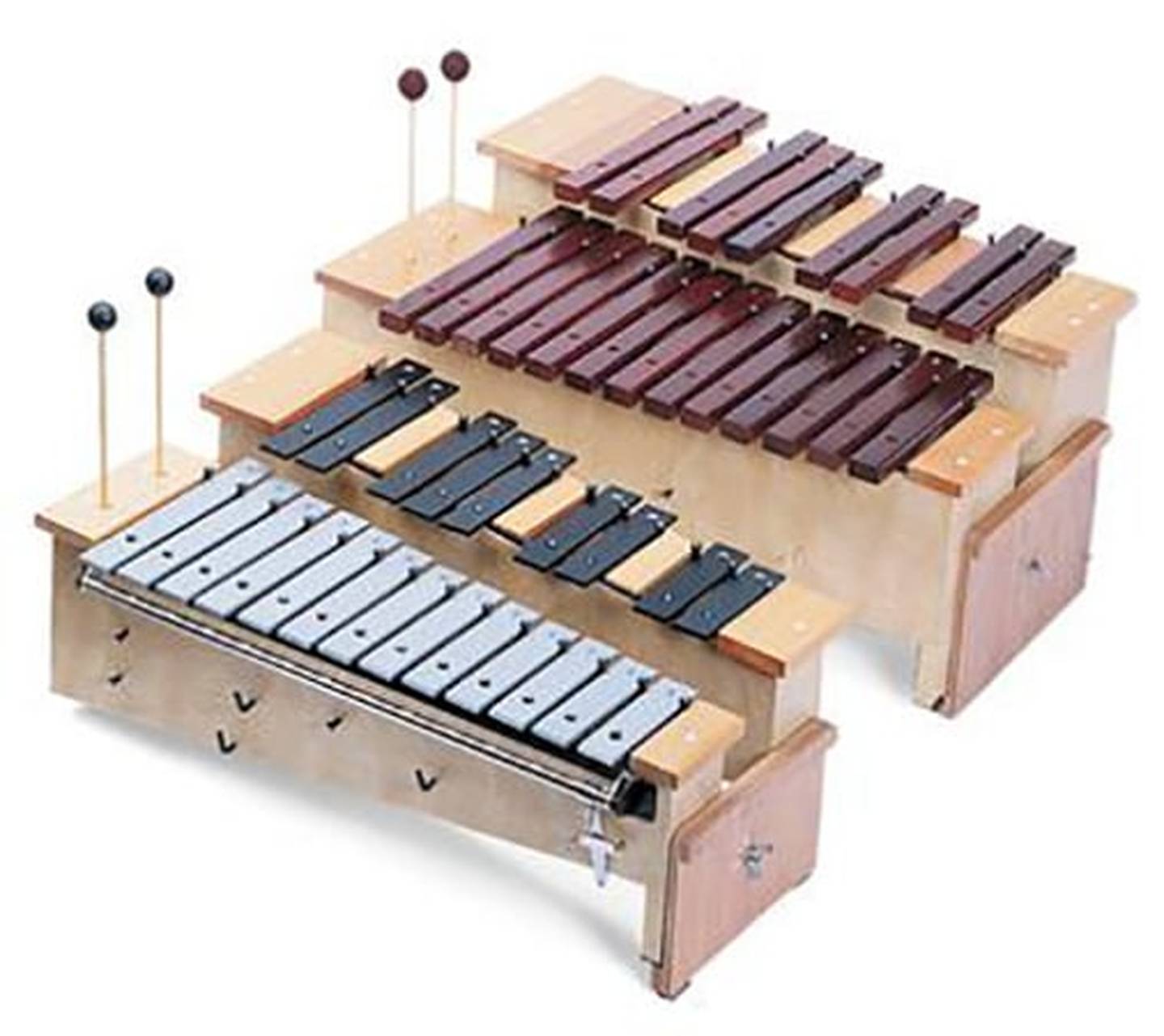 Suzuki Orff Chromatic Add Ons Soprano Xylophone, Resonator with 2C
