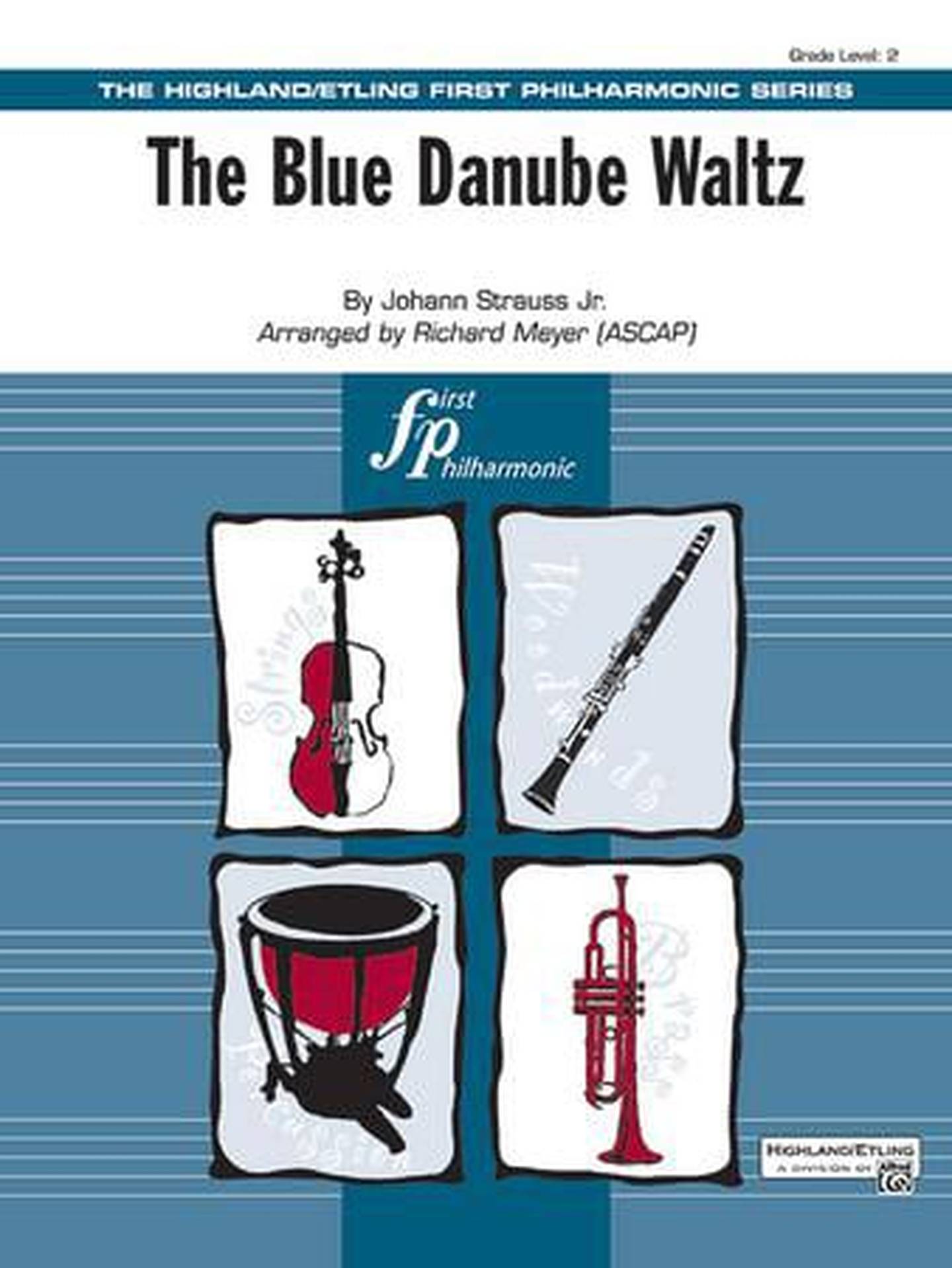 The Blue Danube Waltz Orchestra Sheet Music | J.W. Pepper