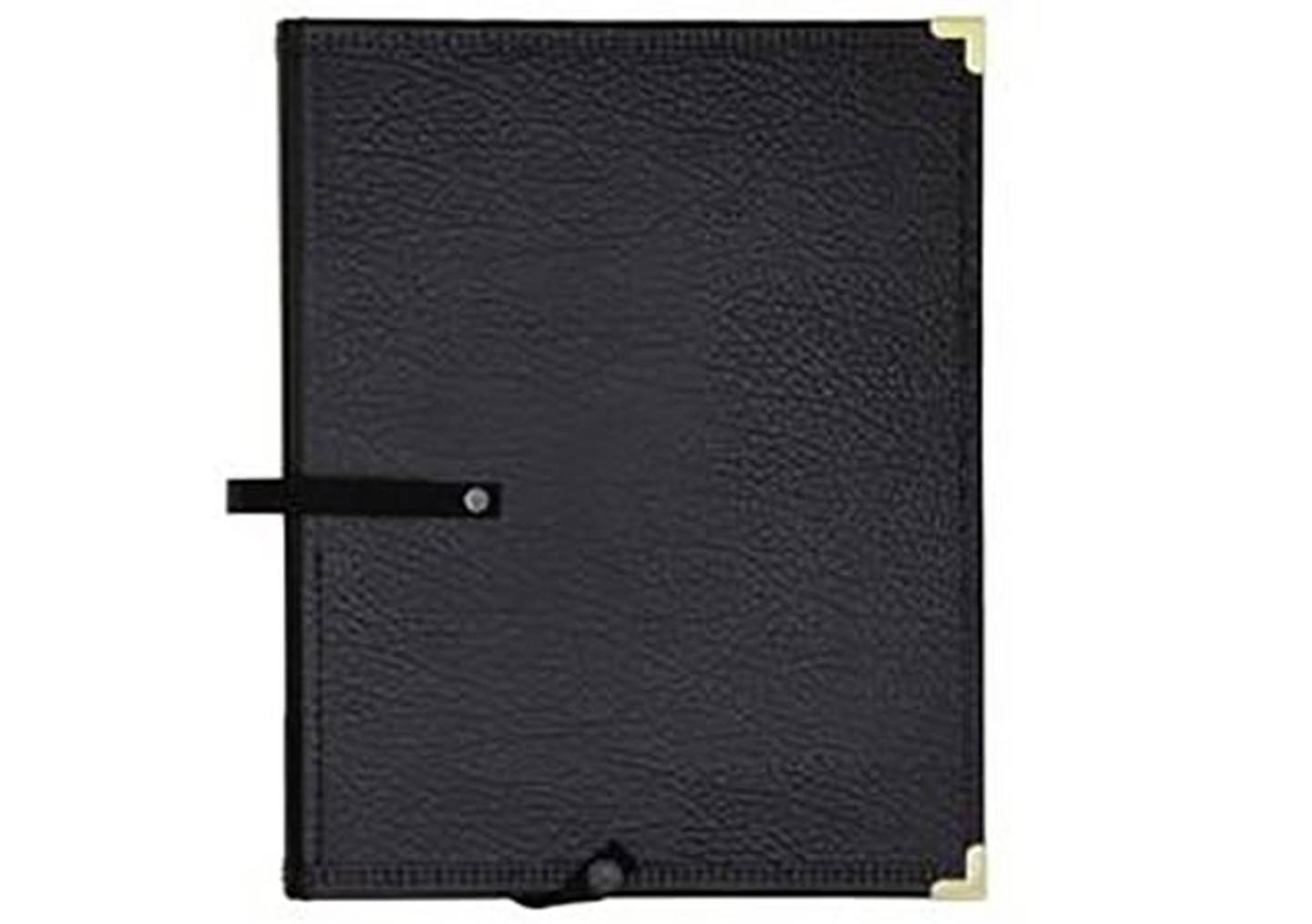 The Black Folder Choir RingBinder Music Folder with 2 Expanding