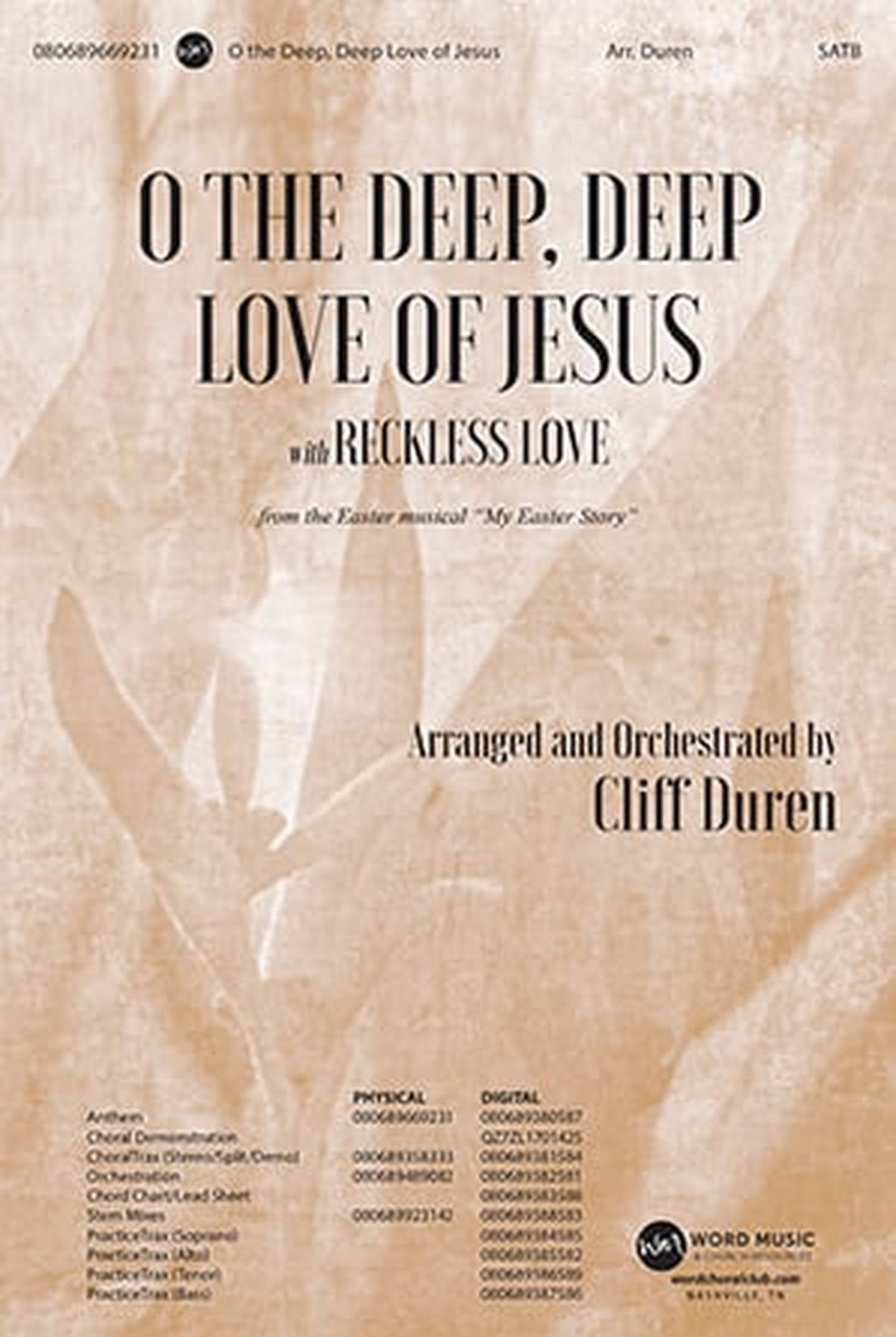 O the Deep, Deep Love of Jesus Choral Sheet Music | J.W. Pepper