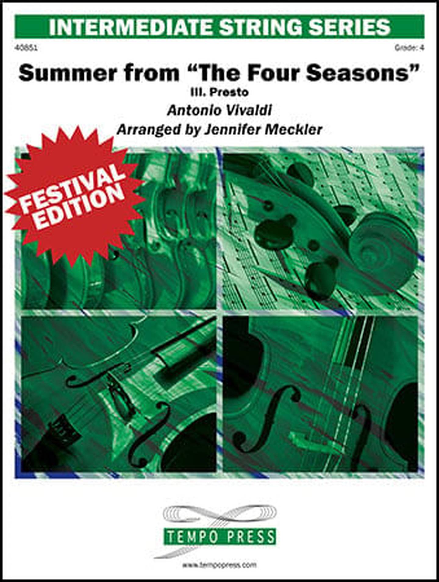 Summer from The Four Seasons Orchestra Sheet Music | J.W. Pepper