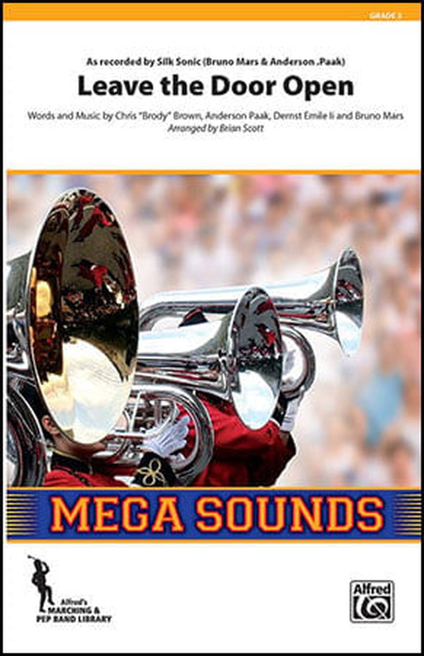Leave the Door Open Marching Band Sheet Music | J.W. Pepper