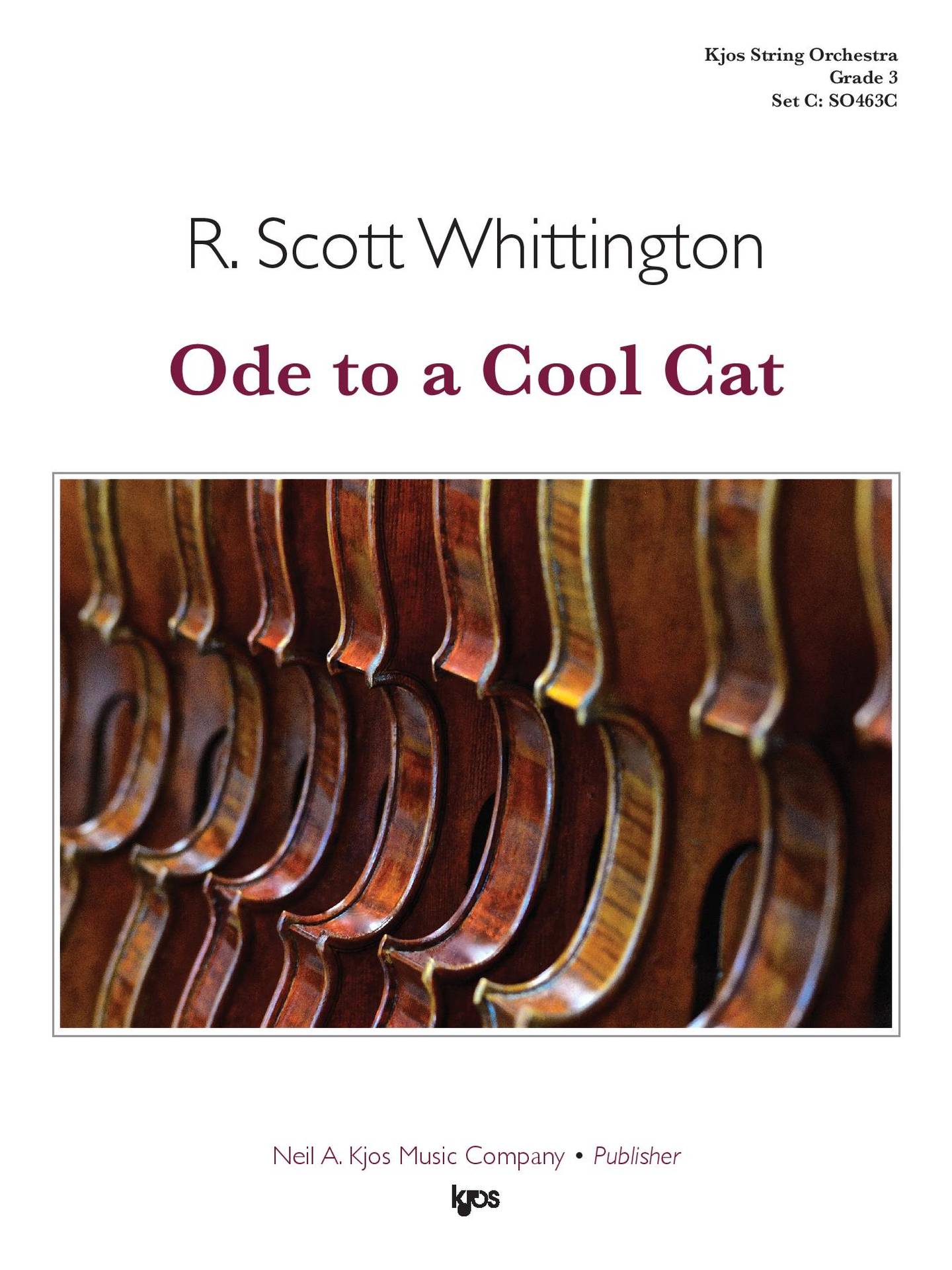 Ode to a Cool Cat Orchestra Sheet Music | J.W. Pepper